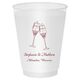 Champagne Crystal Toast Shatterproof Cups Image 2 of 2